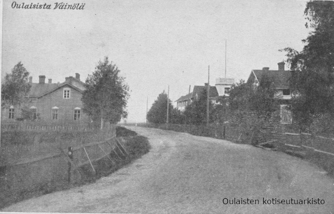 Oulaistenkatua länteen päin